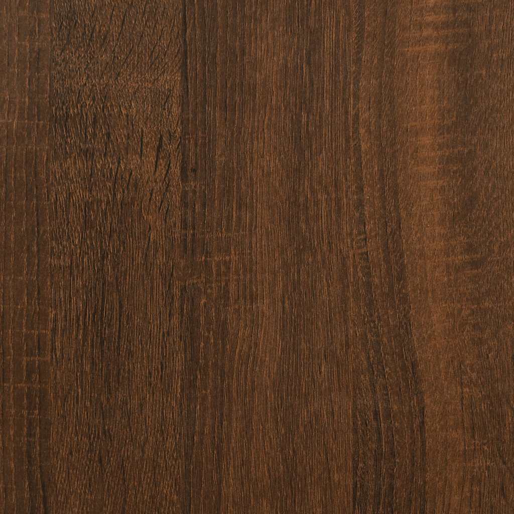 Wall Cabinet Brown Oak 60x31x70 cm Engineered Wood